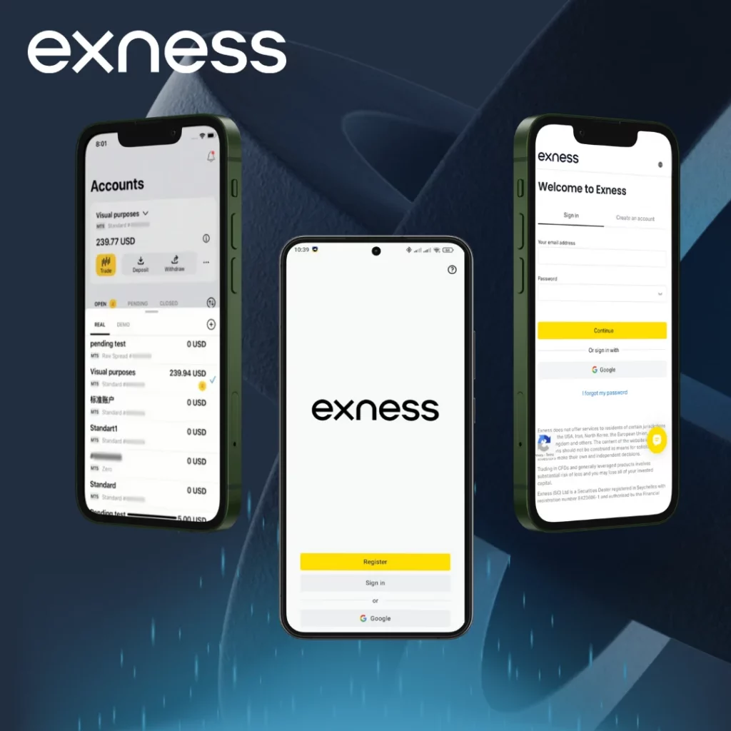 Exness Mobile App Login