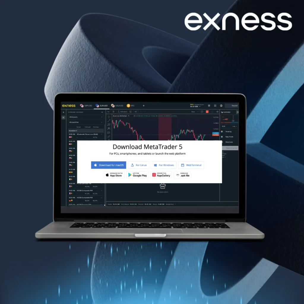 Exness MT5 Download for Mac